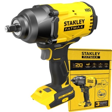БЕСЩЕТОЧНЫЙ УДАРНЫЙ КЛЮЧ STANLEY 1/2 дюйма 949 Нм 18 В FATMAX V20 SFMCF940B АККУМУЛЯТОР