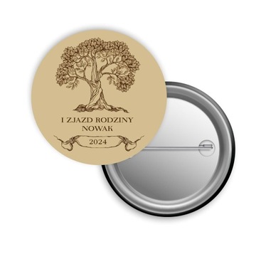 BUTTON PRZYPINKA ZJAZD RODZINNY