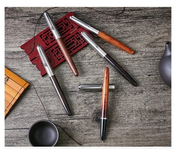 Деревянная акриловая перьевая ручка Classic Wood 0,38 мм с очень тонким пером для каллиграфии