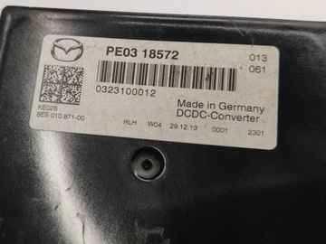 MODUL NAPÍNÁK MAZDA 3 BM 6 GJ CX5 CX3 PE0318572 PE03-18572