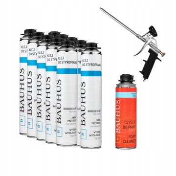Пенопистолет для клеевой монтажной пены Bauhus