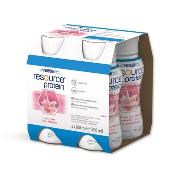 Resource Protein – smak truskawkowy 4x200ml