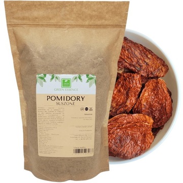 Pomidory Suszone z solą 500g Naturalne Pomidor Suszony + Sól Aromatyczne