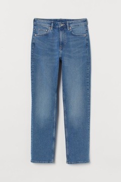 H&M Straight High Ankle Jeans Dżinsy damskie 34 XS