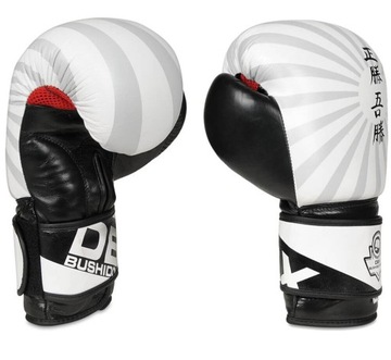 ТРЕНИРОВОЧНЫЕ БОКСЕРСКИЕ ПЕРЧАТКИ ДЛЯ СПАРИНГА DBX BUSHIDO ИЗ НАТУРАЛЬНОЙ КОЖИ, 12 унций
