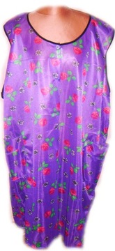 ФАРТУК ЖЕНСКИЙ, БОЛЬШИЕ ПУГОВИЦЫ, размер 3XL, ТЕМНО-СИНИЙ УЗОР 11\50