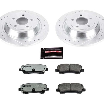 Tarcze i klocki PowerStop Z26 Mustang 2.3/3.7 15+