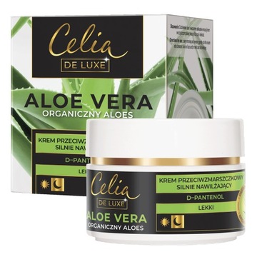 Celia Aloe Vera Krem do twarzy aloesowy Lekki