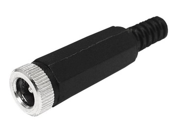 Gniazdo DC na przewód - 2,1mm/5,5mm
