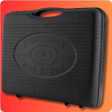 КЕРАМИЧЕСКАЯ ТУРИСТИЧЕСКАЯ ГАЗОВАЯ ПЛИТА 2в1 С ЧЕМОДАННЫМ БЕСПЛАТНЫМ ГАЗОВЫМ КАРТРИДЖЕМ