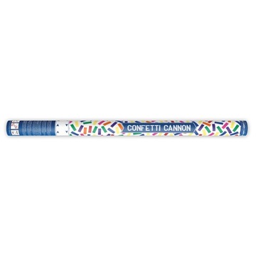 Tuba tuby konfettti PASKI MIX KOLOR urodziny 80 cm
