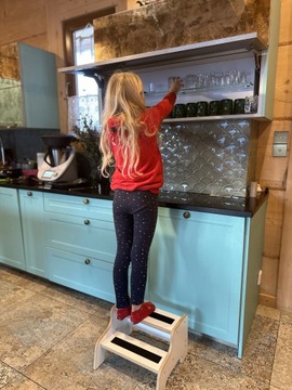 Набор кухонных помощников + противоскользящая кухонная платформа для детей и взрослых