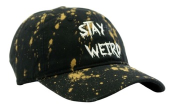 Czapka z daszkiem STAY WEIRD haft Męska 54-59cm