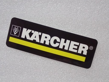 Kärcher НАКЛЕЙКА С ЛОГОТИПОМ KARCHER 10 x 3,5 см