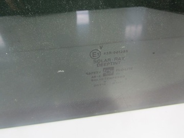 CHEVROLET TRANS SPORT II SKLO (OKNO) DVEŘE POSUVNÝCH ZADNÍ LEVÝ 97-04 MINIVAN