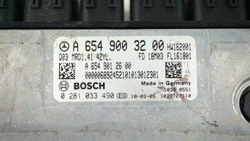 JEDNOTKA MERCEDES E TŘÍDA W213 2.0 CDI A6549003200