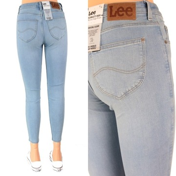 LEE SCARLETT SKINNY JEANSY SPODNIE _ W25 L29