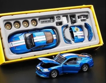 Samochód Ford Mustang GT auto do tuningu ZESTAW model metalowy w pudełku PL