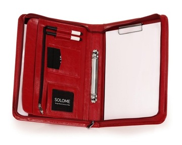 КОЖАНАЯ КОРОБКА ДЛЯ ДОКУМЕНТОВ BIWUAR SOLOME А5