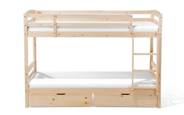 Детская двухъярусная кровать 190х90 см с ящиками - MASSIVE