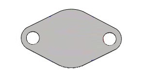 Zaślepka EGR VW Audi Skoda Seat 2.0 TDI CR 1 gen.