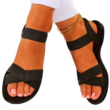 СПОРТИВНЫЕ САНДАЛИИ ЖЕНСКИЕ, НА ПЛОСКОЙ подошве, РЕЗИНА