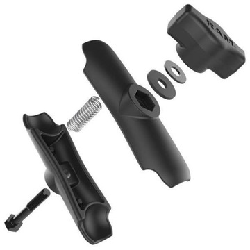 RAM Mounts Ramię 9.37 cm z gniazdami na głowice B 1