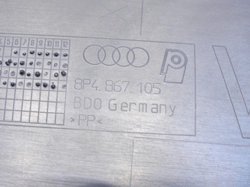 ОБИВКА ДВЕРИ ЛЕВАЯ ПЕРЕДНЯЯ AUDI A3 8P 8P4867105