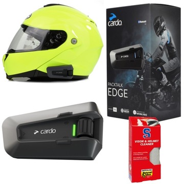 Interkom motocyklowy Cardo Edge 1 zestaw