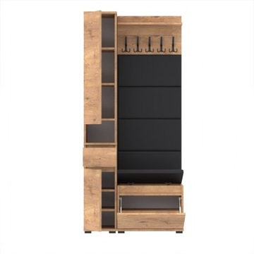 Гардероб 90х30см V60 Supra30 4 панели D1 LAN