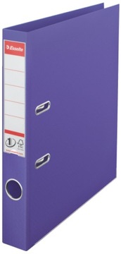 BIUROWY SEGREGATOR A4 50 mm dźwigniowy FIOLETOWY Organizer na DOKUMENTY