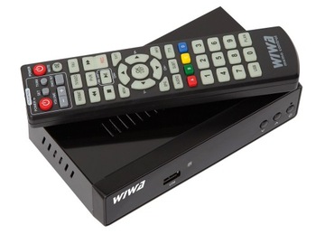 Телевизионный декодер-тюнер WIWA DVBT2 HEVC H.265 MAXX