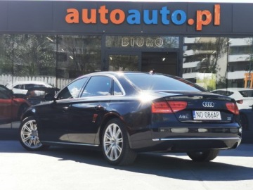 Audi A8 D4 2012 Audi A8 L Quattro 2012 Black 4.2L V8*Dokumentacja pochodzeniowa*Automat D4, zdjęcie 37