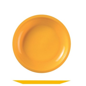 Talerze PP COLORS pomarańczowe