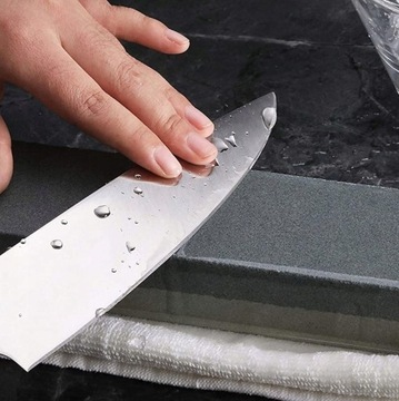 OSEŁKA OSTRZAŁKA DO NOŻY KUCHENNYCH KAMIENNA DO OSTRZENIA DWUSTRONNA