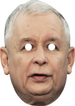 Maska JAROSŁAW KACZYŃSKI, Politycy, Celebryci