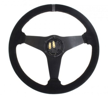 ЗАМШЕВЫЕ НАПРАВЛЯЮЩИЕ НА РУЛЕВОЕ КОЛЕСО RALLY 350MM, СМЕЩЕНИЕ 20mm