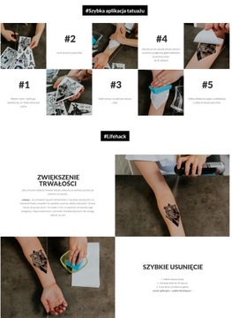 ВРЕМЕННЫЕ ТАТУ МИКС ТАТУ НАБОР ИЗ 5 ДИЗАЙНОВ МОЮЩИЕСЯ ВОДОЙ ТАТУ