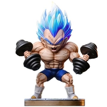 FIGURKA VEGETA FITNESS SIŁOWNIA DRAGON BALL 17CM