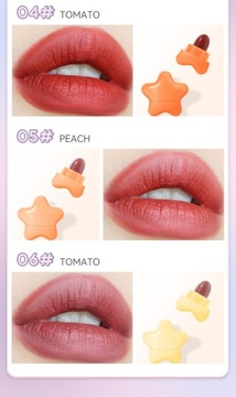 Mini Star Lipstick 6/8/10/16 Color Velvet Mat