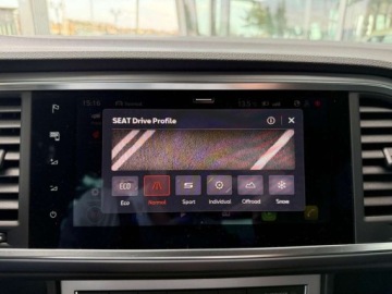 Seat Ateca SUV Facelifting 2.0 TSI 190KM 2021 Seat Ateca 2.0190KM4DRIVE FR DSG VirtualCockpit NiskiPrzebieg Kamera ASO F, zdjęcie 25