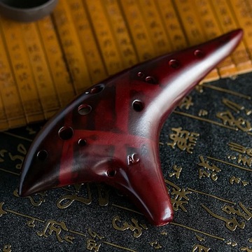 Керамические окарины с 12 отверстиями Stable Intonation Alto C Tone Professional