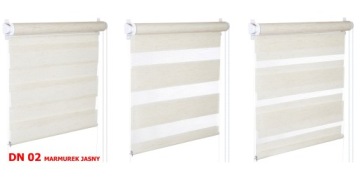 Рулонная штора День Ночь с НАПРАВЛЯЮЩИМ 67х215 13 ЦВЕТОВ