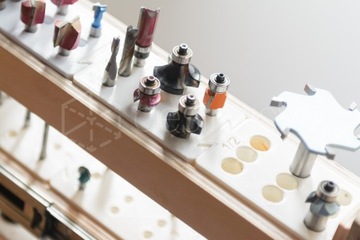 Модульный лоток для 6, 8, 1/4, 1/2, 12 фрез Triton