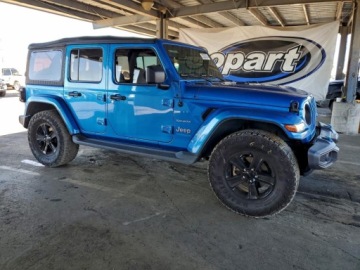 Jeep Wrangler IV 2022 Jeep Wrangler Unlimited Sahara 4XE 2022 2.0 Hybryda 375KM, zdjęcie 4