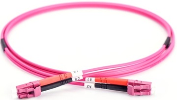 KABEL ŚWIATŁOWODOWY MULTIMODE MM OM4 LC-LC 2m