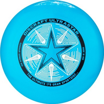 DYSKI DISCRAFT 175 G. ULTIMATE FRISBEE COBALT BLUE