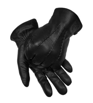 МУЖСКИЕ ИЗОЛЯЦИОННЫЕ ЧЕРНЫЕ КОЖАНЫЕ ПЕРЧАТКИ