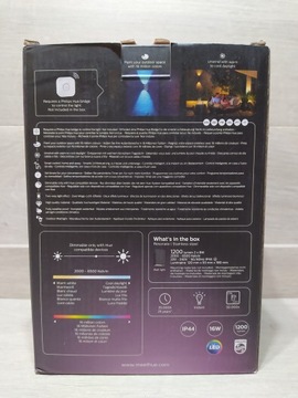 Настенный светильник Philips Hue Resonate для наружного освещения