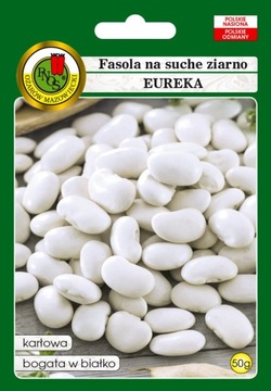 FASOLA NA SUCHE EUREKA wczesna karłowa NASIONA